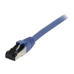 Synergy21 patch cable RJ45, CAT8.1 2000Mhz, 2m, blue, S-STP(S/FTP), TPE/LSZH(SuperFlex), AWG26,