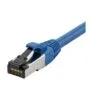 Synergy21 Patchkabel RJ45, CAT8.1 2000Mhz, 5m, blau, S-STP(S/FTP), TPE/LSZH(SuperFlex), AWG26,