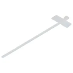 Synergy21 ALLNET 19zbh. Kabelbinder, mit Markierfläche, L100xB2,5mm, 100er Pack, Transparent
