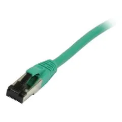 Synergy21 patch cable RJ45, CAT8.1 2000Mhz, 5m, green, S-STP(S/FTP), TPE/LSZH(SuperFlex), AWG26,