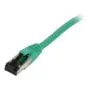 Synergy21 patch cable RJ45, CAT8.1 2000Mhz, 7,5m, green, S-STP(S/FTP), TPE/LSZH(SuperFlex), AWG26,