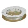 Synergy21 LWL-FTTH cable 1G, transparent, OS2, G657.A2, 0.9mm, 250m, pre-assembled LC(APC) plugs