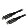 Synergy21 Cable USB, C(St) => C(St), 2.0m, USB4.0, black(Textile), 40G/5A, 240W, Gen 3x2, E-marker Chip