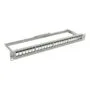 Synergy21 Keystone, Modulträger, 19Patchpanel für 24xTP-Modul, 1HE(t 94mm), Lichtgrau, V31