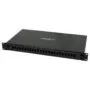Synergy21 LWL-Patchpanel für 24xLC-Duplex-Buchsen, 19/1HE, ohne LC-Kupplungen, Schwarz