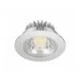 Synergy 21 LED ceiling installation spot Helios silver, round, warm white