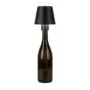 Synergy 21 LED table lamp battery for bottles, outdoor IP54, touch switch dimmable, black