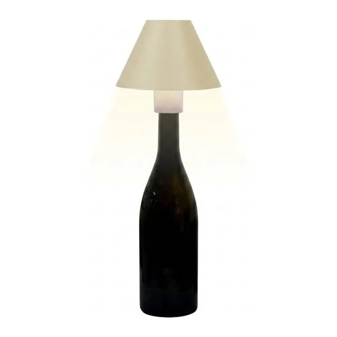 Synergy 21 LED table lamp battery for bottles, outdoor IP54, touch switch dimmable, yellow — image 1
