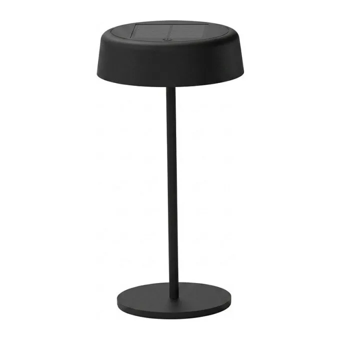 Synergy 21 LED table lamp SOLAR/battery, outdoor IP54, touch switch dimmable, black — image 1
