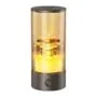 Synergy 21 LED tea light battery, outdoor IPX5, touch switch dimmable, steel gray