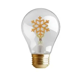 Synergy 21 LED Retrofit E40 Deko Bulb XMAS Schneeflocke Aufladbar