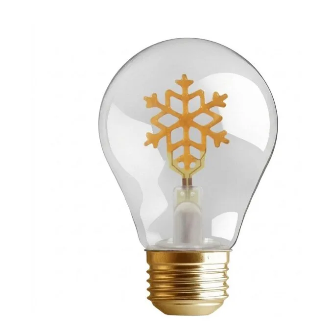 Synergy 21 LED Retrofit E40 Deko Bulb XMAS Schneeflocke Aufladbar — image 1