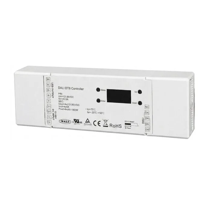 Synergy 21 LED Serie EOS 07 DALI Controller DT8 RGB/W OLED Controller — image 1
