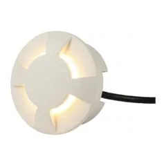 Synergy 21 LED Bodeneinbaustrahler ARGOS rund Segment-4 IP67 ww - braun