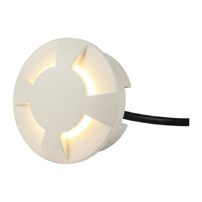 Synergy 21 LED Bodeneinbaustrahler ARGOS rund Segment-4 IP67 ww - braun — image 1