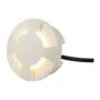 Synergy 21 LED Bodeneinbaustrahler ARGOS rund Segment-4 IP67 ww - braun