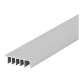 Synergy 21 LED U-Profil zub ALU3535 ALU-Kühlblech mit Kühlrippen 2m