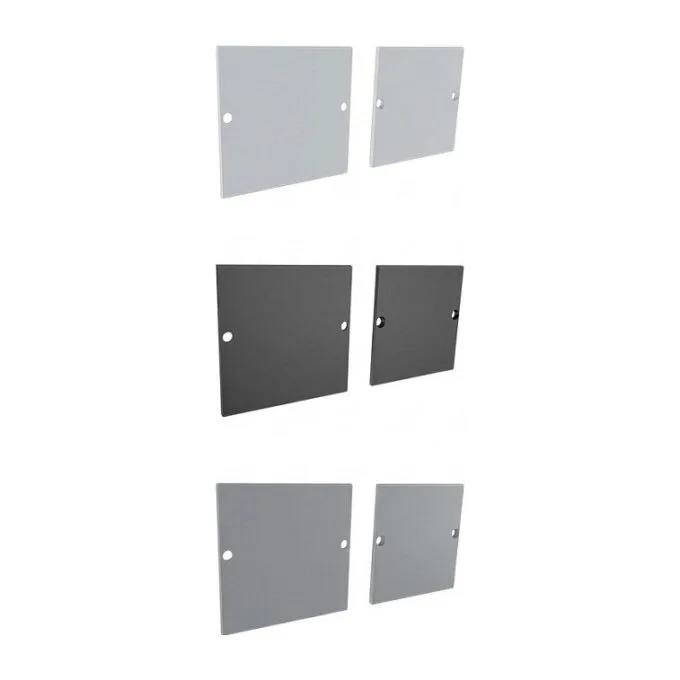 Synergy 21 LED U-Profil zub ALU3535 Endkappe (Paar) silber — image 1