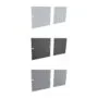 Synergy 21 LED U-Profil zub ALU3535 Endkappe (Paar) silber