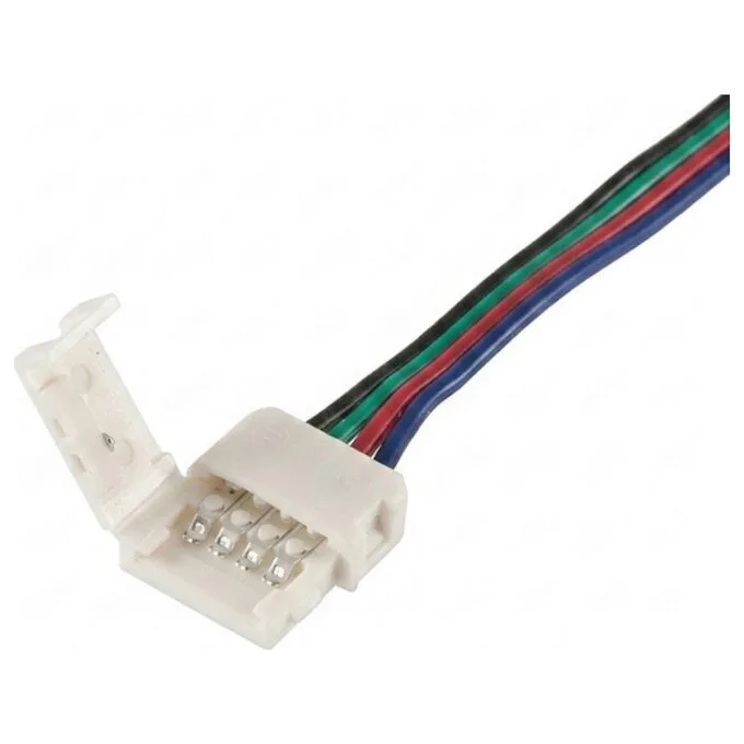 Synergy 21 LED Flex Strip zub. Clickverbinder mit Kabel RGB 1-seitig — image 1
