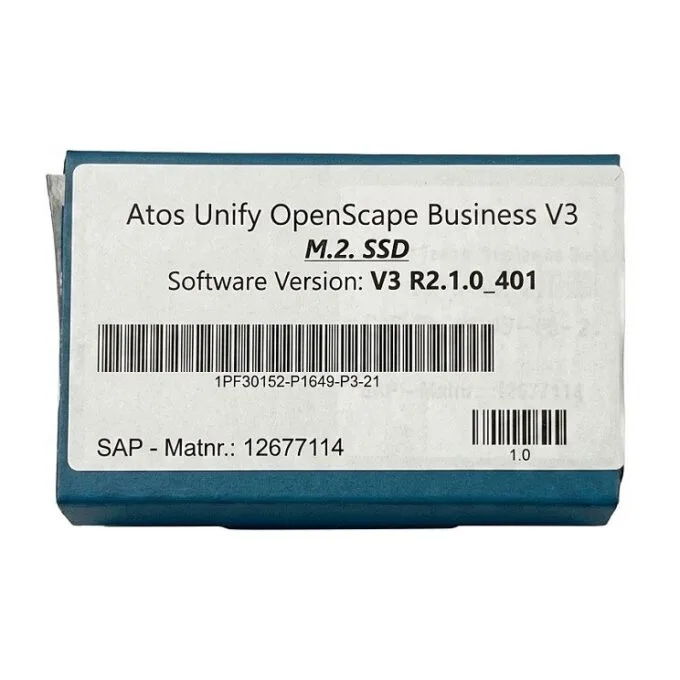 Mitel OpenScape Business Software auf M.2 SATA SSD, — image 1