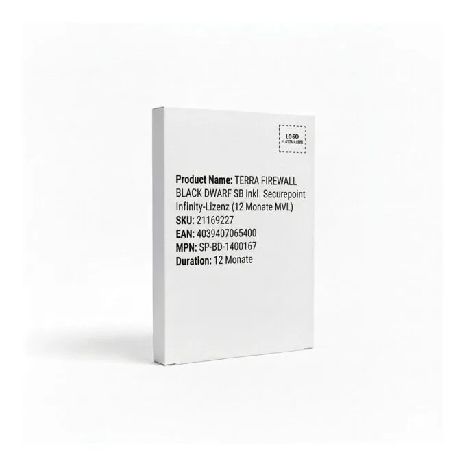 Terra Firewall Black Dwarf SB Securepoint Infinity license (12 months MVL) — image 1