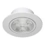 Synergy 21 LED Deckeneinbauspot Helios weiß, rund, warmweiß