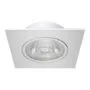 Synergy 21 LED Deckeneinbauspot Helios weiß, quadratisch+schwenkbar, neutralweiß