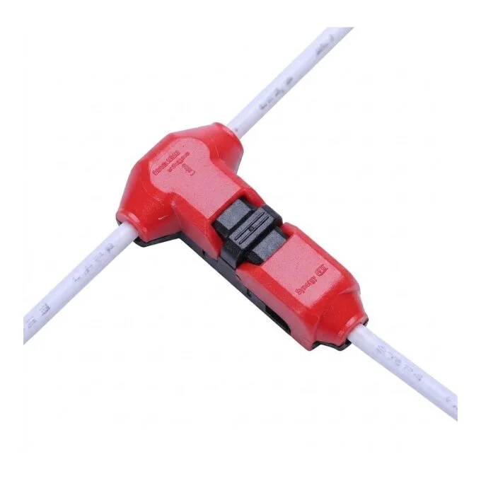 Synergy 21 LED FLEX Strip zub. Easy Connect T shape for 1 line red — image 1