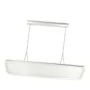Synergy 21 LED office line suspension - panel white, dimmable