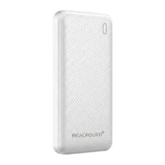 REALPOWER PB-10000 Plus,10.000 mAh,20W,2x USB-A,1x USB-C wei