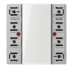 Jung LS 52941 ST KNX Tastsensor-Modul Universal, 4fach, F50, Serie LS