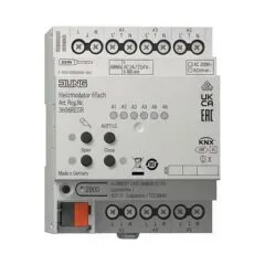 Jung 36006 1S R KNX Heating actuator 6-fold with controller