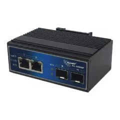 ALLNET switch industrial unmanaged Layer2 4 Port GbE zbh. DIN-Ersatzadapter für ALL-SGI8004P