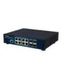 ALLNET Switch full managed Layer2+ 12 port • 8x GbE • PoE Budget 300W • 8x PoE at • 4x SFP • 10 & 19 • Fanless • JSON API • ALL-SG8612PMJ