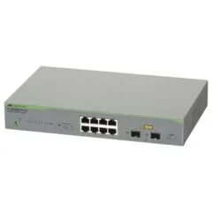 ALLIED Gigabit webSmart switch 8x 10/100/1000TX + 2x SFP ports EU Power Cord