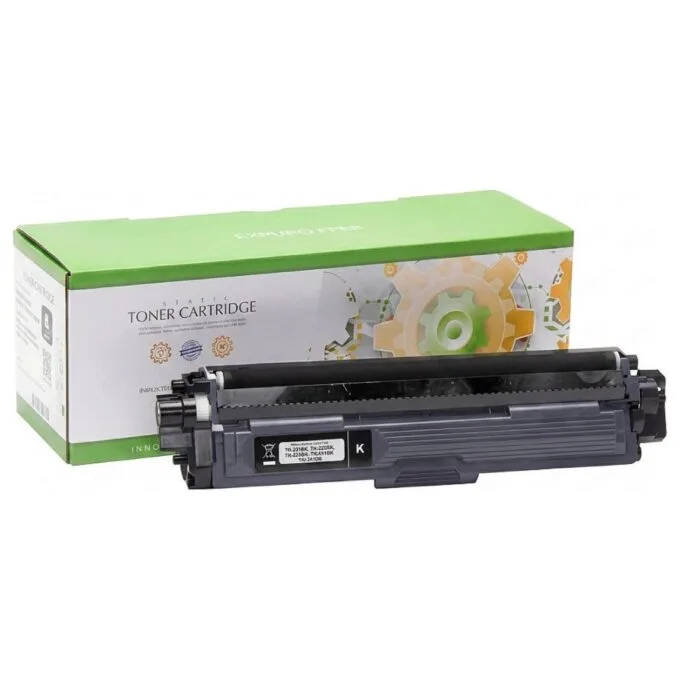 STATIC Toner cartridge compatible with Brother TN-221BK/TN-225BK/TN-241BK black remanufactured 2.500 pages — image 1