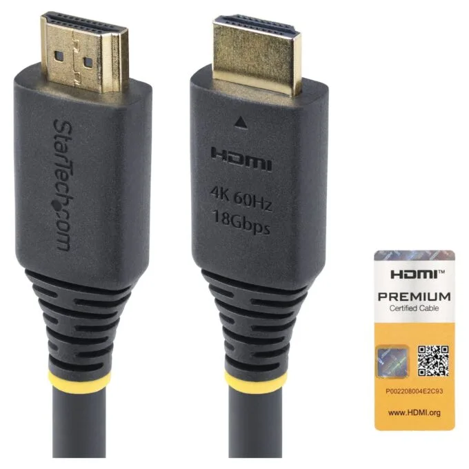 StarTech.com HDMI2-CABLE-4K60-15M HDMI cable — image 1