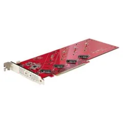StarTech.com QUAD-M2-PCIE-CARD-B interface cards/adapter