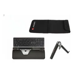 Contour Design RollerMouse Red Plus WL Travel Kit keyboard