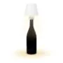 Synergy 21 LED table lamp battery for bottles, outdoor IP54, touch switch dimmable, white