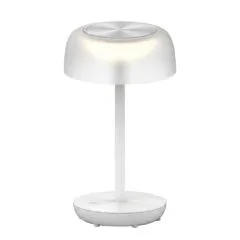 Synergy 21 LED table lamp SOLAR/battery, outdoor IP54, touch switch dimmable, transparent white
