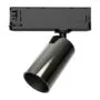 Synergy 21 LED Track series for power rail VLF series interchangeable housing electroplated titanium