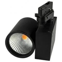 Synergy 21 LED Track series for power rail VLA series 30W, 45°, ww, CRI>97 black