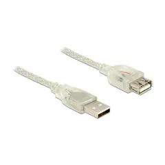 DeLOCK 0.5m, 2xUSB2.0-A USB cable
