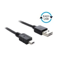 DeLOCK 0.5m, USB2.0-A/USB2.0 Mini-B USB cable