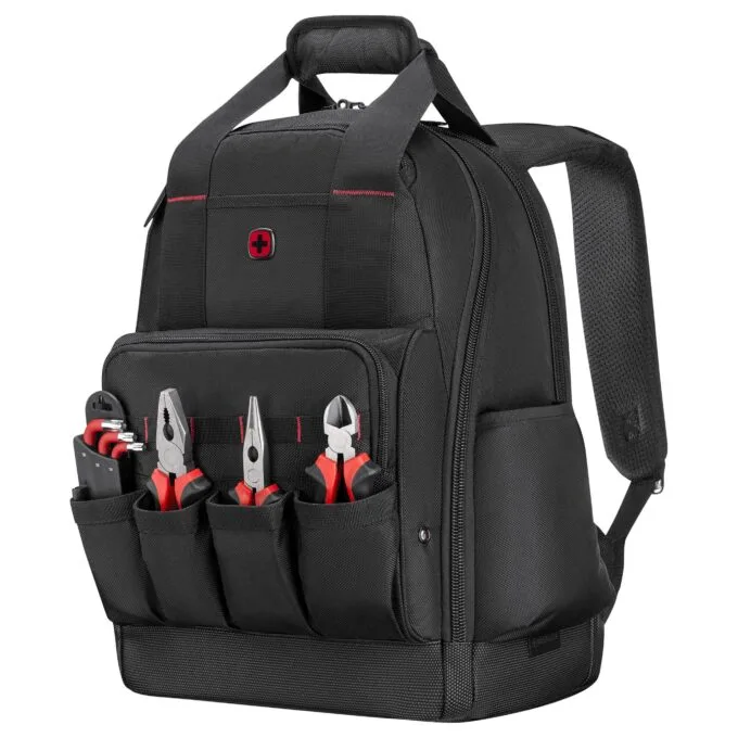 Wenger/SwissGear Wenger Advanced 16 Tool Backback black backpack — image 1