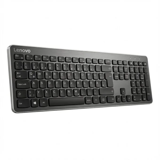 Lenovo - Multi-Mode Pro Keyboard 6000-German — image 1