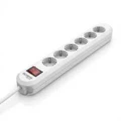 BACHMANN SMART power strip 6x protective contact knows 3m