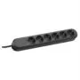 Bachmann SMART 6x Schuko H05VV-F 3G 1.50mm² 16A/3680W 3m power extension